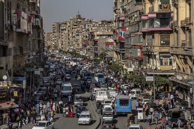 Med države, ki uvažajo veliko ukrajinskega žita, med drugim spadajo Indonezija, Egipt, Jemen in Libanon. Na fotografiji: egiptovska prestolnica Kairo. | Foto: Guliverimage/Vladimir Fedorenko