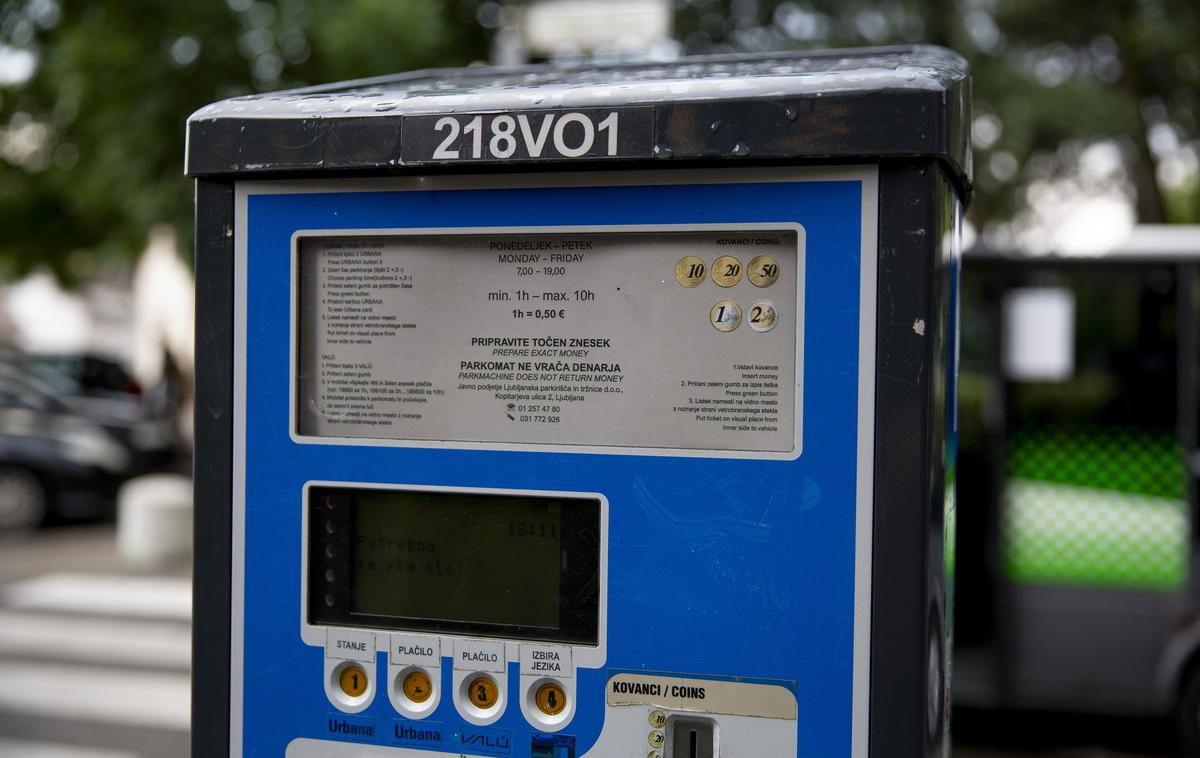 Parkirni avtomat | Parkomati so po besedah ljubljanskega župana Zorana Jankovića že postavljeni, delovati bodo začeli s 1. avgustom. | Foto Ana Kovač