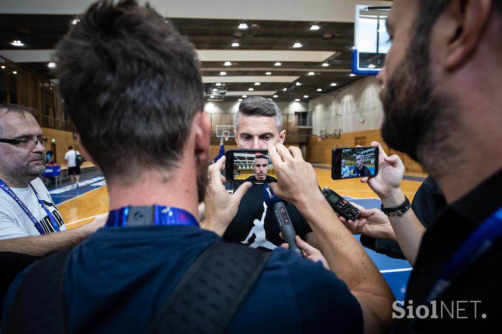 Slovenija trening Belgija