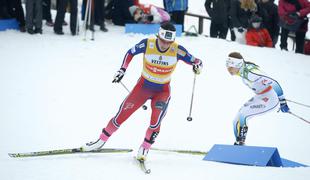 Bjoergnova nepremagljiva na 10 km, Slovenki v drugi polovici