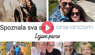 NAVDIHUJOČE ljubezenske zgodbe parov z ona-on.com