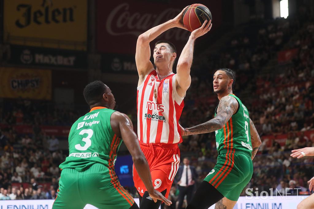 Crvena zvezda : Cedevita Olimpija, liga ABA, polfinale 3. tekma