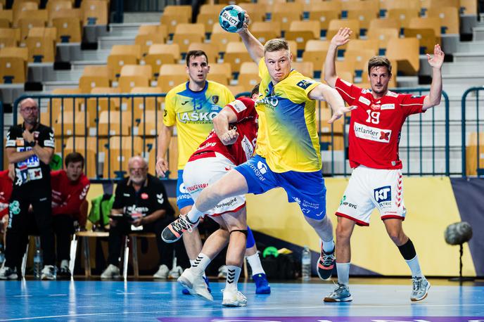 RK Celje Pivovarna Laško Aalborg | Celjani so evropsko sezono proti Aalborgu odprli s porazom. | Foto Grega Valančič/Sportida