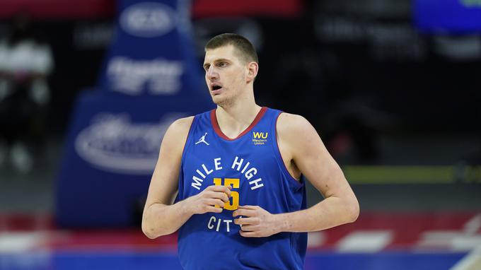 Prvi strelec Denverja je bil srbski zvezdnik Nikola Jokić, ki je dosegel 23 točk. | Foto: AP / Guliverimage