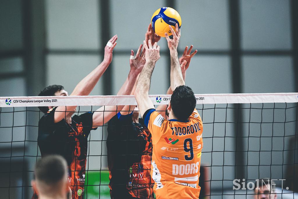 Pokal CEV: ACH Volley - Barkom Kažani Lviv