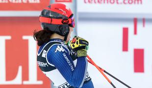 Zmaga v Italijo, Meta Hrovat boljša tudi od Mikaele Shiffrin