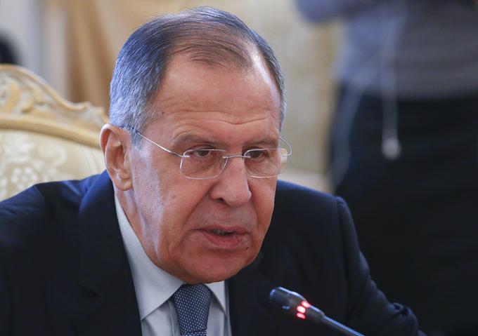 Ruski zunanji minister Sergej Lavrov. | Foto: Reuters