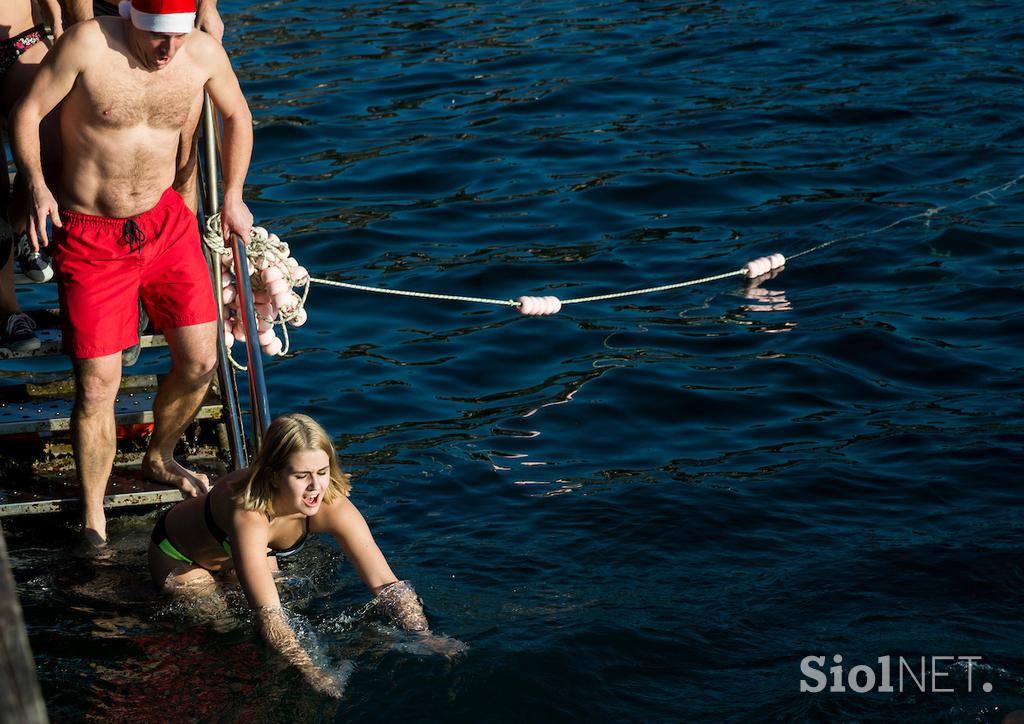 Novoletni skok v morje Portorož