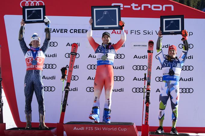  Lucas Pinheiro Braathen je oblekel majico vodilnega v veleslalomu. | Foto: Guliverimage