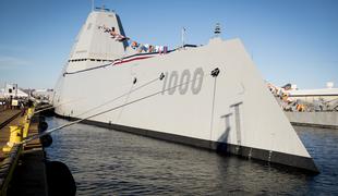 USS Zumwalt: Američani dobili svoj največji rušilec. Bo deloval?