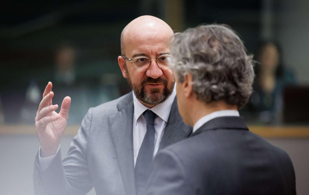 Charles Michel in Robert Golob | Foto Nebojša Tejić/STA