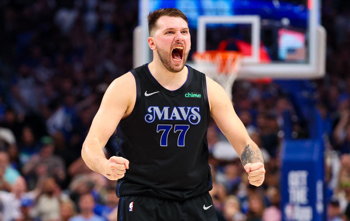 Luka Dončić Dallas Mavericks | Luka Dončić si lahko privošči kar nekaj dni počitka, saj bo prva tekma konferenčnega finala šele v noči na četrtek. | Foto Reuters