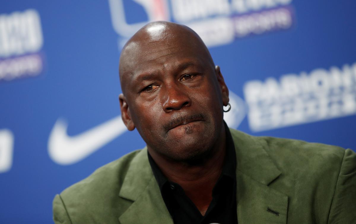 Michael Jordan | Michael Jordan se strinja z vodstvom lige glede usode necepljenih igralcev. | Foto Reuters