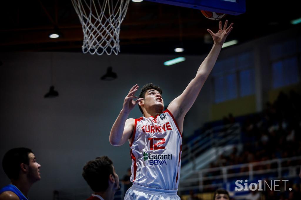 Fiba EP U18: Slovenija - Turčija polfinale