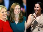 Hillary in Chelsea Clinton, Meghan Markle