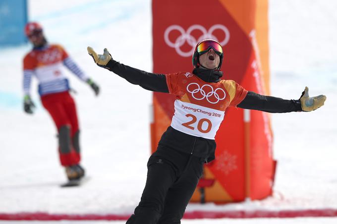 Bron si je zagotovil v malem finalu, potem ko je za pičlo stotinko sekunde zgrešil nastop v velikem finalu. | Foto: Getty Images