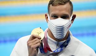 Dressel z novim rekordom do tretjega olimpijskega naslova v Tokiu