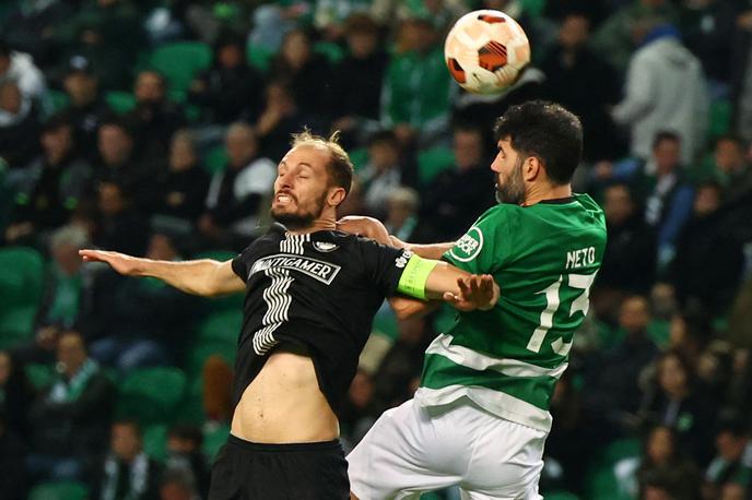 Sturm Graz Tomi Horvat | Jon Gorenc Stanković je s Sturmom izgubil s Sportingom, a kljub vsemu končal na tretjem mestu, kar pomeni, da se bo v dodatnih kvalifikacijah boril za osmino finala konferenčne lige. | Foto Reuters