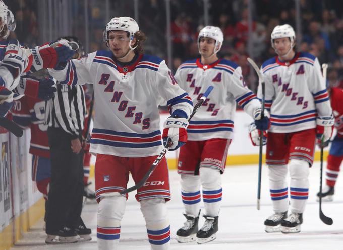 Rangersi so zaostajali že z 0:4, na koncu pa po preobratu zmagali s 6:5. | Foto: Reuters