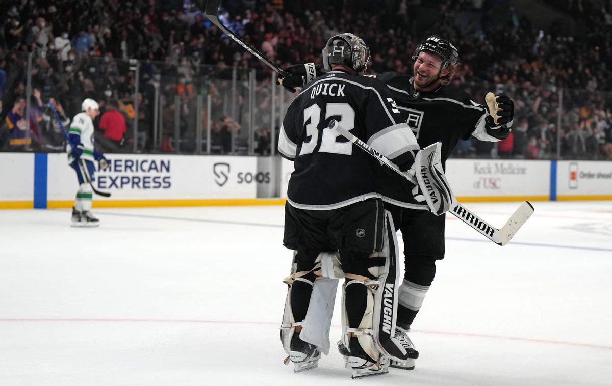 Jonathan Quick | Nazadnje so Canucks Kralje premagali s 4:0. | Foto Guliverimage