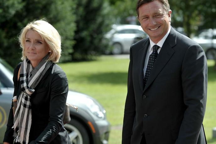 Simona Dimic, Borut Pahor | Foto STAfoto