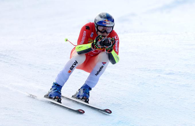 Marco Odermatt je tokrat končal na tretjem mestu. | Foto: Reuters