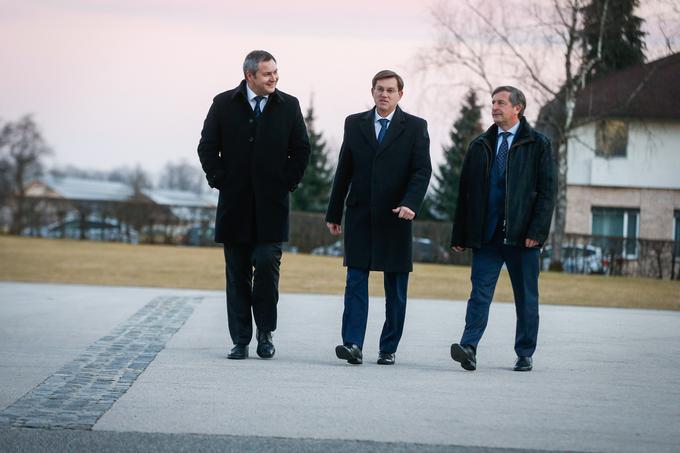 Miro Cerar, Dejan Židan, Karl Erjavec | Foto: STA ,