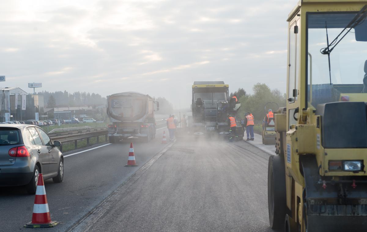 DARS - delavna zapora, vzdrževanje avtoceste, delo na cesti advertorial | Foto Klemen Korenjak