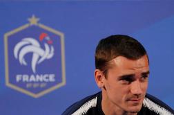 Griezmann pred Hrvaško zbodel belgijskega orjaka