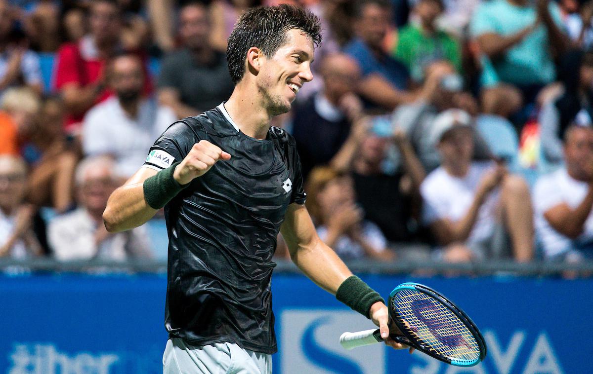 Aljaž Bedene Portorož | Aljaž Bedene je po prvi zmagi na portoroškem turnirju poskočil na 80. mesto. | Foto Matic Klanšek Velej/Sportida