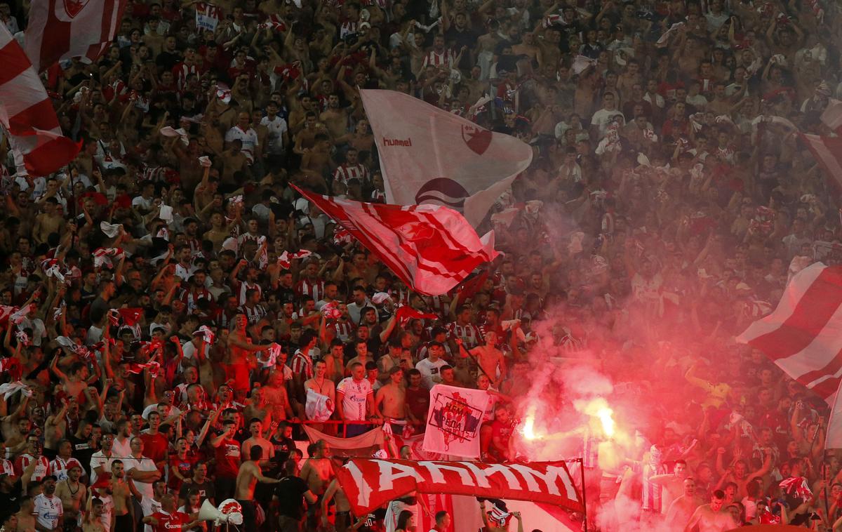 Crvena zvezda | Crvena zvezda si je zagotovila nastop med evropsko elito, s katero se bosta tako v rdeče-belem dresu družila tudi Timi Max Elšnik in Vanja Drkušić. | Foto Reuters