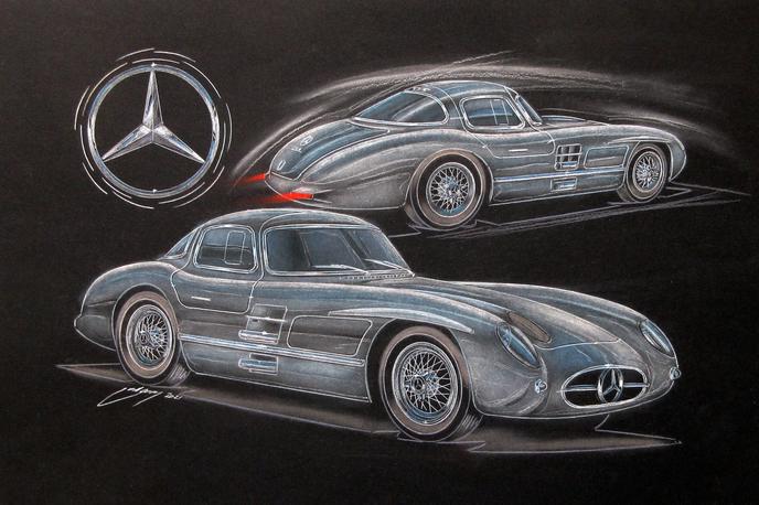 Mercedes-Benz 300SL | Foto Ilustracija: Georg Gedl