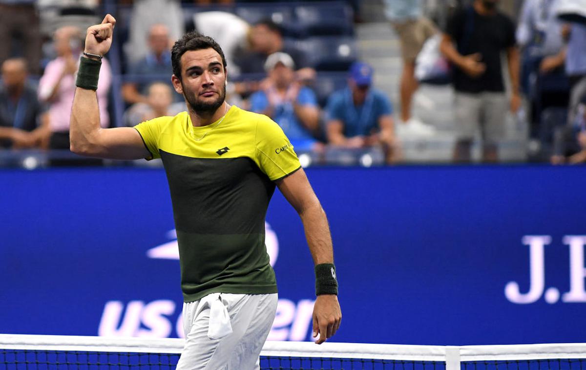 Matteo Berrettini | Matteo Berrettini bo nastopil na zaključnem dejanju sezone. | Foto Gulliver/Getty Images