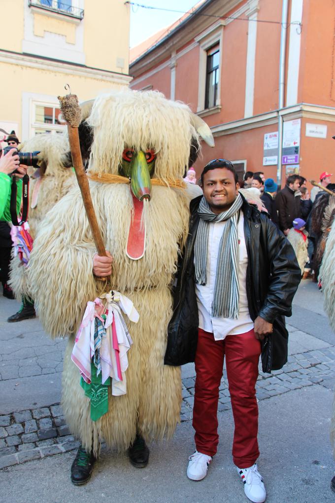 Slovenijo dobro pozna. Udeležil se je tudi kurentovanja na Ptuju. | Foto: Osebni arhiv