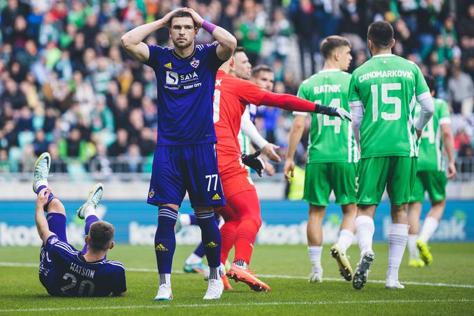 Olimpija je zadnji domači večni derbi dobila z 2:0. To je bila ravno tekma, na kateri so si priigrali naslov prvaka. | Foto: Sportida