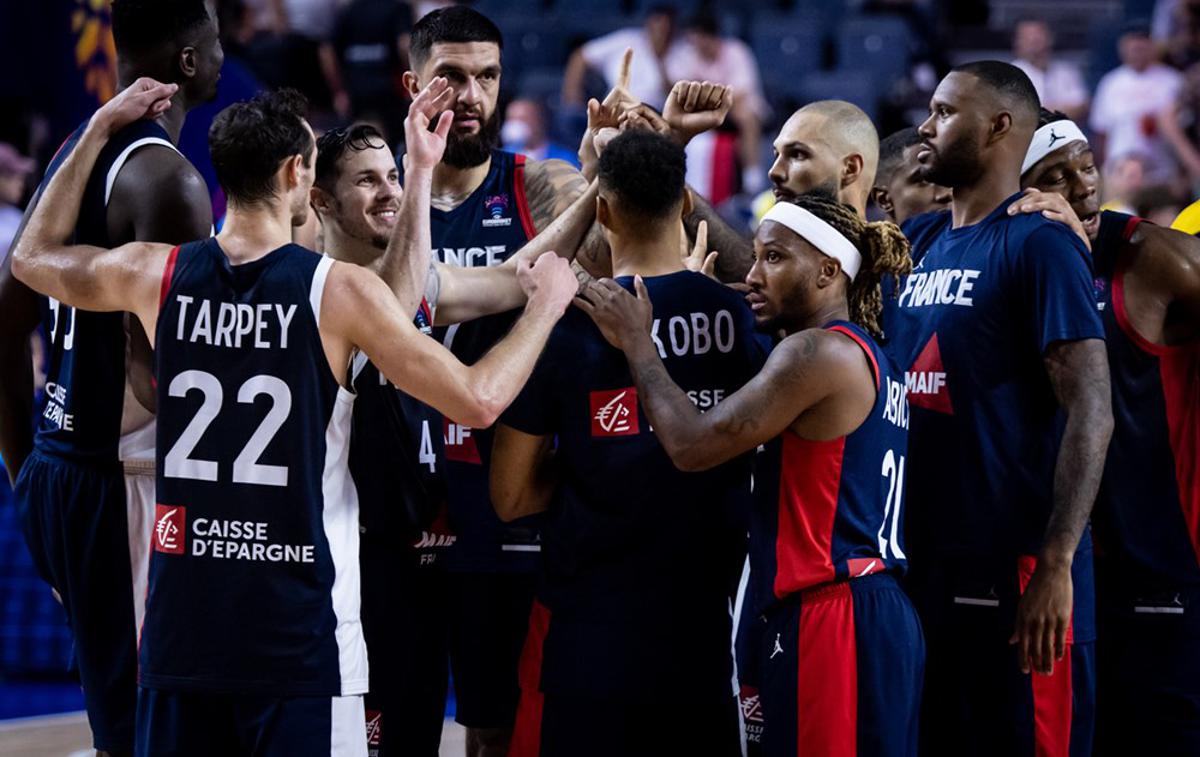 Francija | Francozi upajo, da bodo zmagoviti niz podaljšali tudi proti Sloveniji. | Foto FIBA