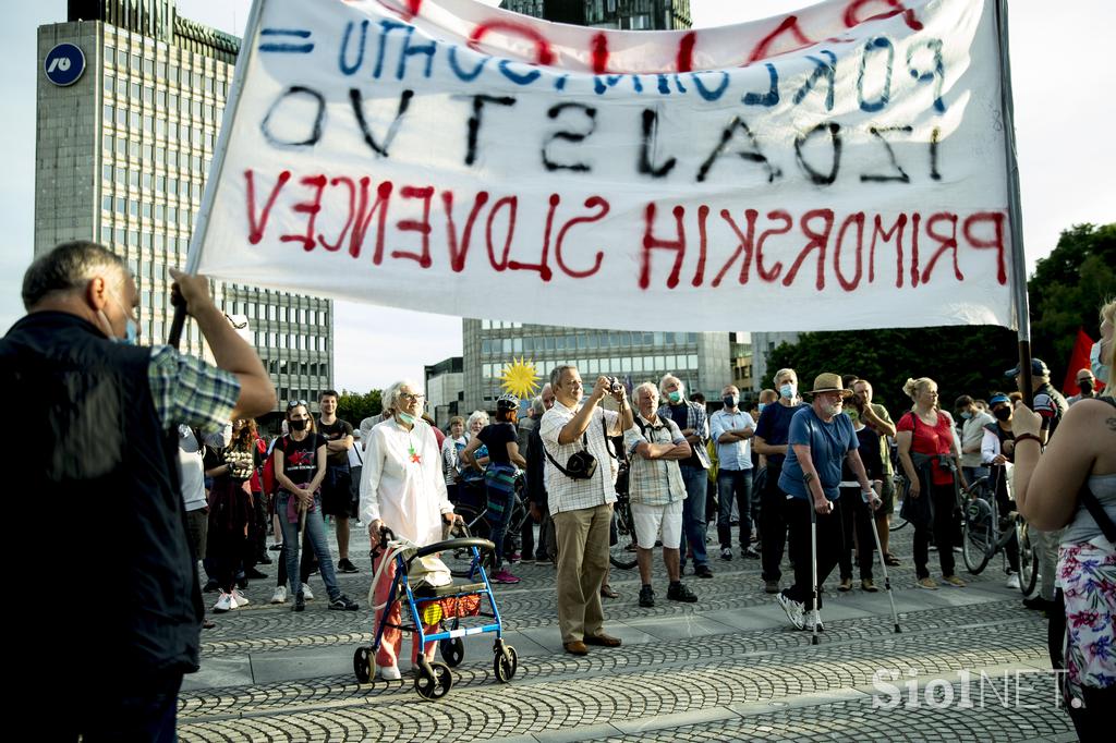 Protesti v Ljubljani