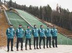 Skakalci trening Planica