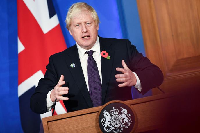 Johnson: Dosežek v Glasgowu "obarvan z razočaranjem" | "Za ta vrh so zahtevali visoko raven ambicij. In če smo bili številni to pripravljeni narediti, pa to ni veljalo za vse," je dejal Johnson. | Foto Reuters