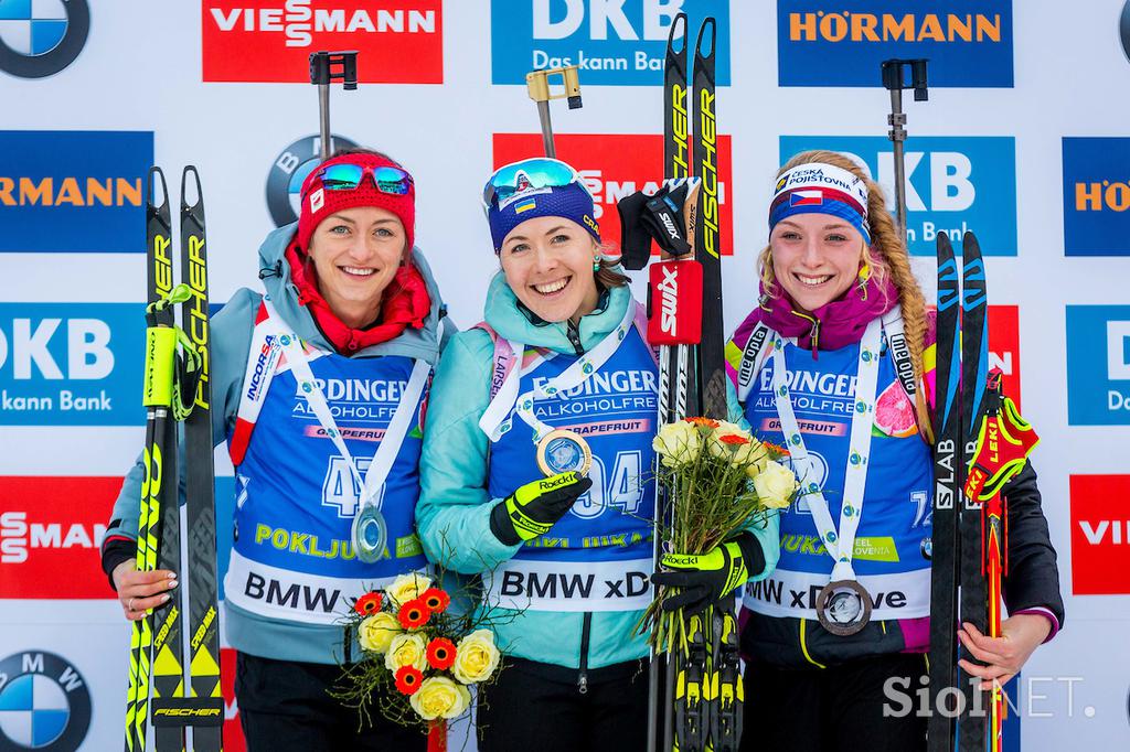 Biatlon svetovni pokal Pokljuka posamični tekmi (m in ž)