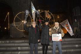 Petkovi kolesarski protesti, Milan Kučan, Matjaž Hanžek