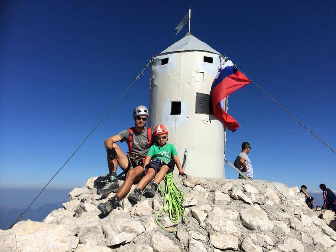 "Če je Slovenec odraščal s planinstvom, potem mu Triglav ne more predstavljati prevelikega zalogaja." | Foto: Osebni arhiv