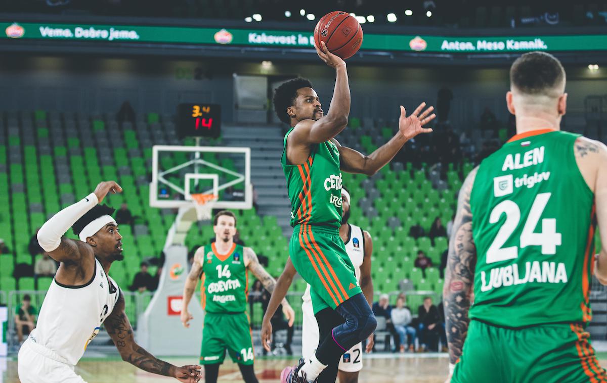 Eurocup Cedevita Olimpija Cluj Yogi Ferrell | Ljubljančani so se od leta 2022 poslavili z visoko zmago nad Mornarjem. | Foto Grega Valančič/Sportida