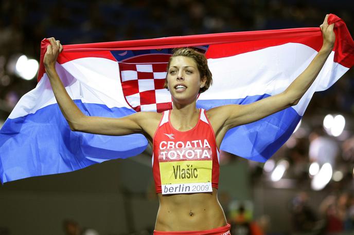 Blanka Vlašić | Blanka Vlašič je naslov svetovne prvakinje v skoku v višino osvojila kar štirikrat. Tako se je veselila leta 2009 v Berlinu. | Foto Reuters