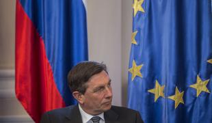 Pahor na pogovorih z ukrajinskim kolegom Porošenkom