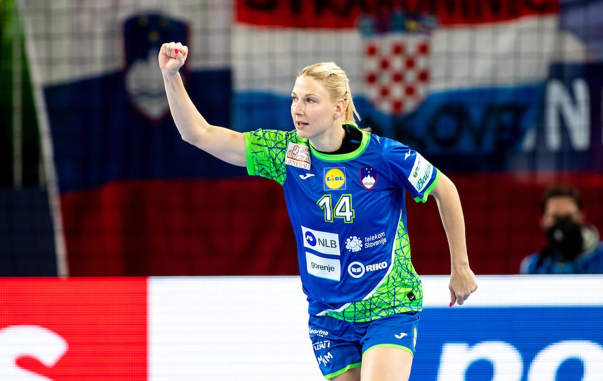 EHF Euro22: Slovenija - Hrvaška Tamara Mavsar | Tamara Mavsar se vrača h Krimu. | Foto Matic Klanšek Velej/Sportida