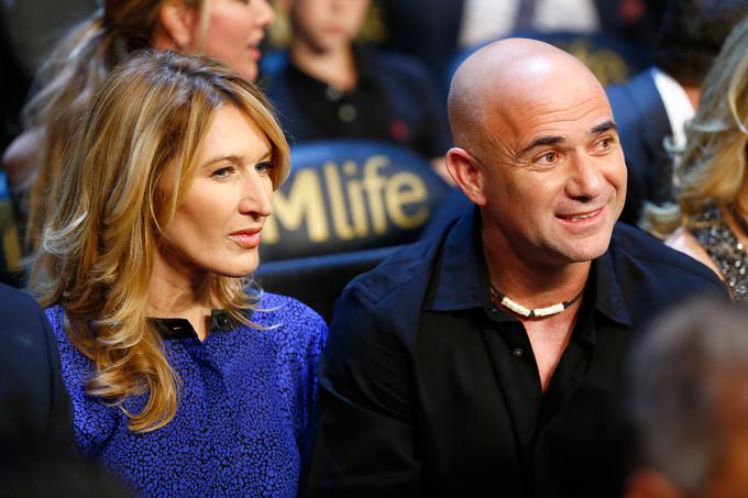 Steffi Graff in Andre Agassi sta poročena že dolgo. | Foto: Getty Images