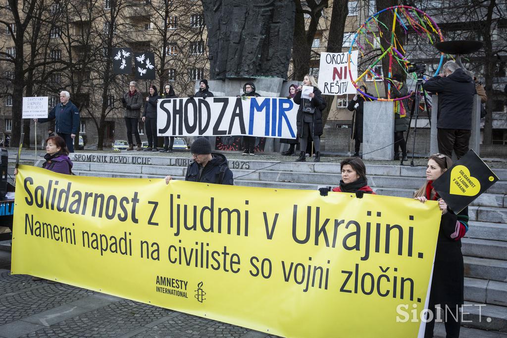 Shod za mir v organizaciji več nevladnih organizacij in organizacij civilne družbe. Ukrajina.