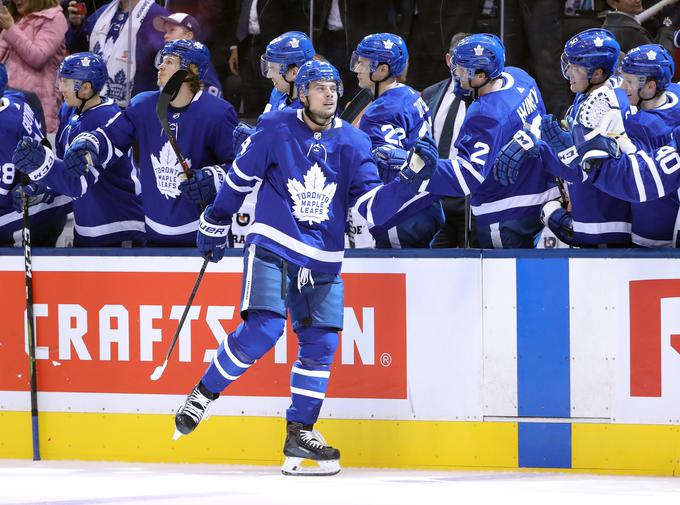 Auston Matthews je v izjemni formi. Na šestih tekmah je desetkrat zatresel mrežo nasprotnikov in dodal štiri asistence. | Foto: Reuters