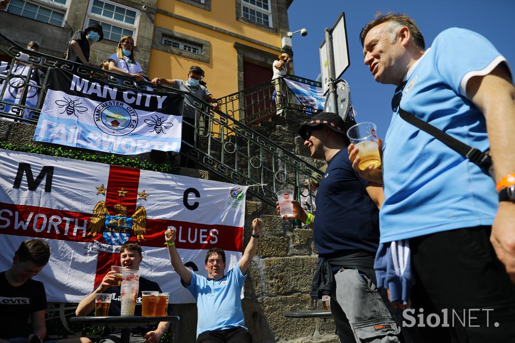 Manchester City Chelsea finale Porto Navijači